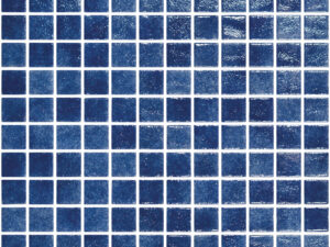Gloss Royale Blue Glass Mosaic 25x25mm. 34793