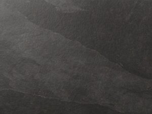 Matte Black Lave Rock Porcelain Tile 600x600mm. 34819