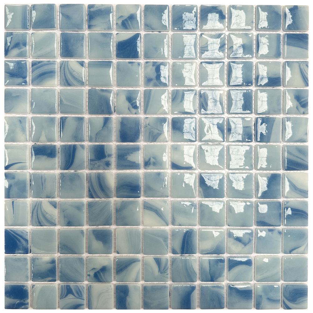 Gloss Torga Cerulean Mosaic 23x23mm. 103443