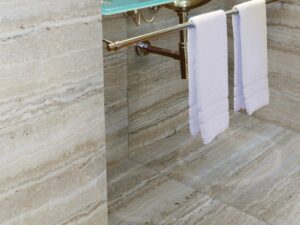Matte Florence Classic Travertine Porcelain Tile 600x600mm. 103454