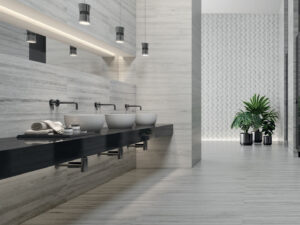 Matte Lousa White Travertine Porcelain Tile 600x600mm. 33287