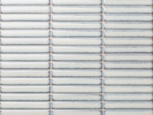 Matte Alameda Antique White Mosaic 12x98mm. 34015