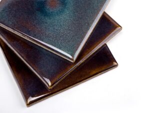 Gloss Schrock Brown Wall Tile 100x100mm. 34256