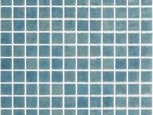 Gloss Aurora Ocean Blue Glass Mosaic 25x25mm. 34796