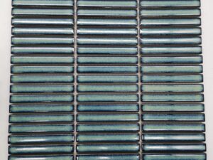 Gloss Coronel Antique Green Kit Kat Mosaic 12x98mm. 103470