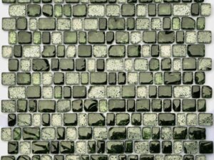 Gloss Tirreno Amazon Green Glass Mosaic. 103474