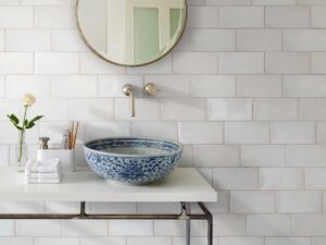 Gloss Azola Pearl Wall Tile 100x200mm. 103476