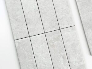Matte Oreja White Wall Tile 50x200mm. 103496