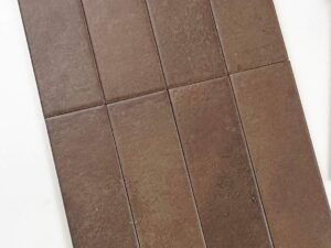 Matte Albares Brown Wall Tile 75x300mm. 103500