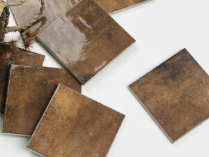 Gloss Albares Espresso Wall Tile 150x150mm. 103502