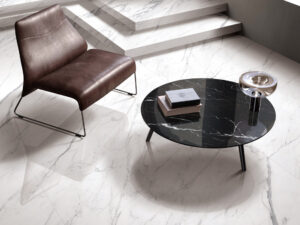 Matte Statuario Slim Porcelain Panel 1600x3200x12mm. 103527