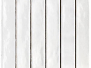 Gloss Soria White Wall Tile 50x250mm. 1034532