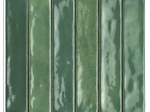 Gloss Soria Green Wall Tile 50x250mm. 103533