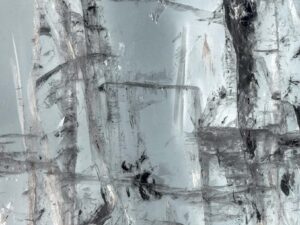 Opalescent Rock Gem Glass Panel 1200x2800x6mm. 103604