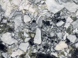 Opalescent Grain Gem Glass Panel 1200x2800x6mm. 103607
