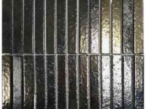 Gloss Meguro Black Japanese Mosaic 20x160mm. 103612